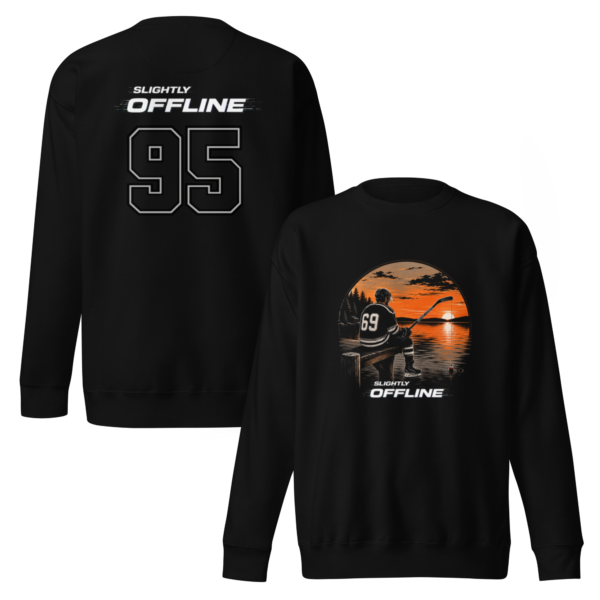 unisex-premium-sweatshirt-black-front-and-back-6a56061de112a.png Premium Sweatshirt - Summer Break