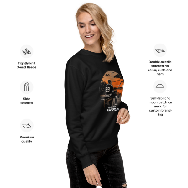 unisex-premium-sweatshirt-black-right-front-6a56061de03dd.png Premium Sweatshirt - Summer Break